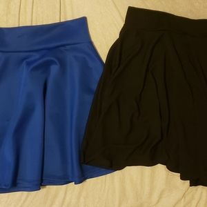2 skater skirts